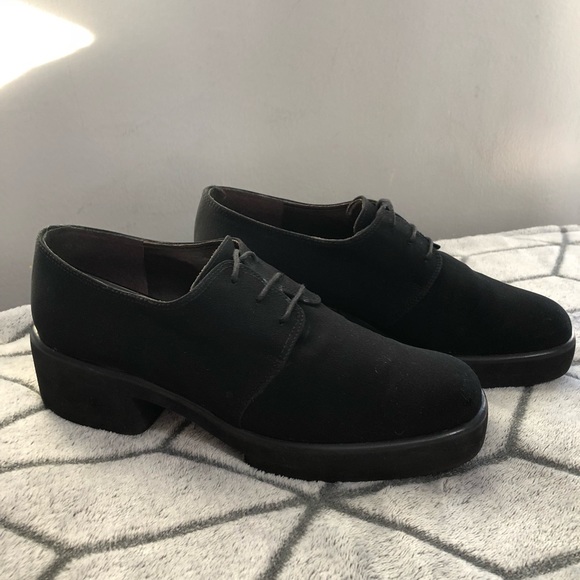 stuart weitzman platform oxfords